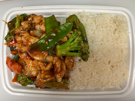 C14 Chicken with Garlic Sauce