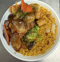 L10 Roast Pork with Mixed Vegetables (Lunch)