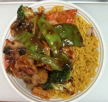 L20 Shrimp with Garlic Sauce (Lunch)