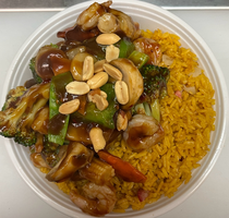 L23 Shrimp with Hot Pepper Sauce & Peanut (Lunch)